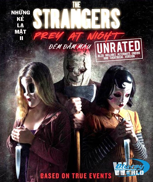 B3557. The Strangers II : Prey at Night 2018 -  Những Kẻ Giấu Mặt II : Đêm Đẫm Máu 2D25G (DTS-HD MA 5.1) 